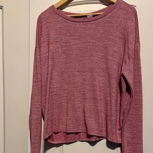 GAP Women's Pink Long Sleeve Top